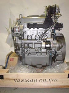 13.7 HP Yanmar #2TNV70, diesel engine, new surplus
