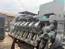Detroit #MTU12V4000, diesel engine cores, AS IS