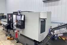 Haas #DS-30Y, CNC lathe, multi-axis, with Haas bar feeder, Haas Nextgen Control, 3-jaw chucks, 2025