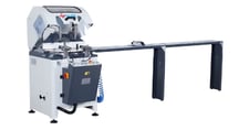 20" Oz Machine #Meteor-500, Automatic Upcut Miter Saw, hydro-pneumatic cutter, dust vacuuming system, 4 HP