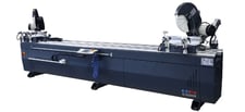 16" Oz Machine #Gemini II A, double head miter saw, hydro-pneumatic cutter, touch screen control, electronic