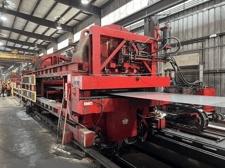 75" x .312" x 80,000# Red Bud Stretcher Leveler Cut to Length Line Year 2005