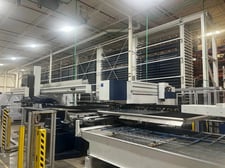 25 Ton, Trumpf #TruPunch-5000, large format punching machine (S12), 21 stations, Siemens Sinumerik 840D