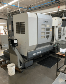 Okuma #MC-V4020, CNC Vertical Machining Center, 48" x 20" table, 40" X, 20" Y, 17.7" Z, 15 HP, 8,000 RPM, 20