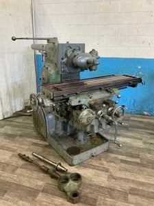 Kearney & Trecker #2K, plain horizontal mill, 15-3/4" x 62" table, #50NS taper, dual Control, 10 HP