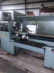 Trak #TRL-1745P, CNC lathe, 17.6" swing, 2" bore, 45" centers, 7.5 HP, 40-2200 RPM, D1-6, 1993