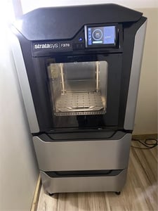 Stratasys #F370, FDM 3D printer, 14" x 10" x 14" build volume, 4 material bays, GrabCAD Print, 2017