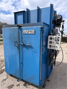 53" width x 64" H x 47" D Guspro #G04B4040, burn off heat cleaning oven, 650°F, 1250000 BTU/hr, CSA approved