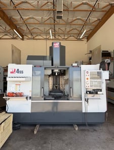 Haas #VF-4SS, CNC vertical machining center, 30 automatic tool changer, 50" X, 20" Y, 25" Z, 12000 RPM, #40