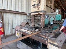 18" x 22" Marvel #8-MARKII-V, Vertical Tilt-Frame Band Saw, 24-1/4" x 33" table, 1" x 14'-6" blade, 50-450