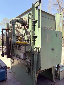30" width x 48" D x 24" H Temper Furnace, 1200&deg;F, 480 V., 3-phase, pneumatically operated with controls