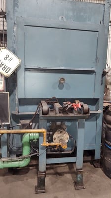 36" width x 36" H x 72" D Surface Combustion, batch temper furnace, 1450&deg;F, Honeywell digital controller