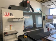 Haas #VF-5/40, 24+1 side mount tool changer, 50" X, 26" Y, 25" Z, 10000 RPM, #40, 30 HP, 23" x52" tbl.