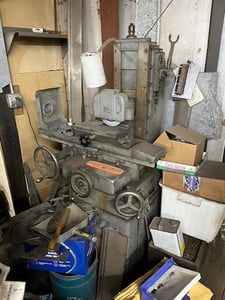 Covel #7A, Manual Reciprocating Table Surface Grinder