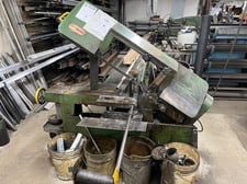 Kalamazoo #H9AW, Horizontal Band Saw, 15' roller conveyor