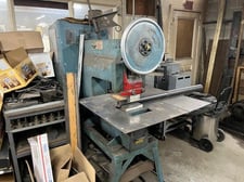 20 Ton, Roper Whitney #AR-231, Single End Punch Press, Adjusto-Ram, punches & dies included, 1980