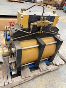 Hydratron #DIDA 118/4-N-LO, Air Driven Liquid Pump, 23,600 PSI Max
