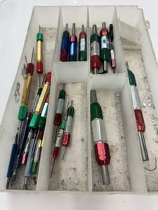 Thread Plug Gauge, Mixed Lot
