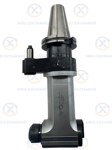 Alberti #T90-2.5, Right Angle Head, CAT50, ER25 Collet Output, Radial Orientation, Coolant Through