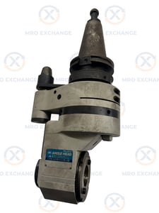 BIG Daishowa #CV50-AG90/AGH35-230, Right Angle Head, CAT50, AGH35 Output, 230mm Gage Length, Radial
