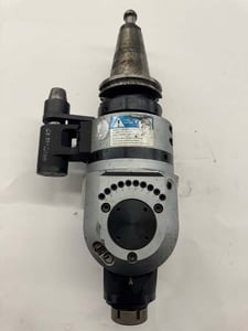 BIG Daishowa #BCV50-AGU/NBS20-315, Universal Angle Head, CAT50, NBS20 Collet Output, 12.4" Gauge Length