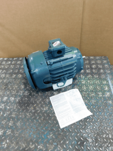 3 HP 3460 RPM Baldor, Frame 182TY, TEFC, 1.15 service factor, 230/460 Volts