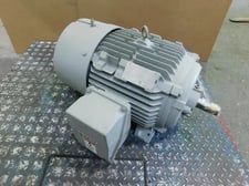 20 HP 1760 RPM Siemens, Frame 286UZ, TEFC, 1.15 service factor, 460 Volts