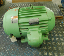 30 HP 3530 RPM U.S. Motors, Frame 286T, TE, Corro-Duty, 1.15 service factor, 460 Volts