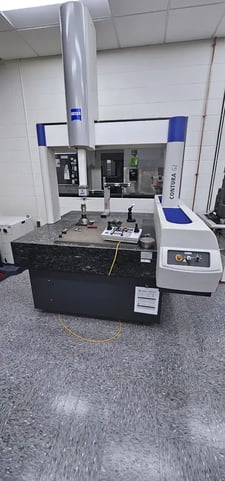 Zeiss #Contura-G2-10/12/6, coordinate measuring machine, 39.3" X, 47" Y, 23.6" Z, 2,530 lb capacity, 2012