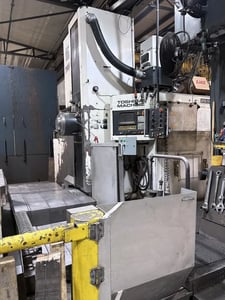Toshiba #BTD-110R16, CNC horizontal boring mill, 4.33" spindle, BT-50, 78.74" X, 59.06" Y, 30 HP, 38
