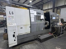 Samsung #SL45/2200BB, CNC lathe, 30.5" swing, 86" centers, 24" chuck, 7.125" bore, 50 HP, 1200 RPM, 2013