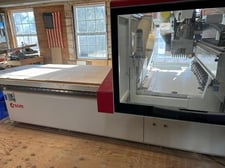 SCM #Pratix-S-12-CR, Flat Table Machine w/ATC/Boring/Rake, 4' x 8' Table, 114.1" X, 61.2" Y, 9.8" Z, 4"