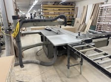 Altendorf #F-45, Sliding Table Saw, 130" Cutting Length, 16" Main Blade Capacity, 4-7/8" Cut Depth, 51" Rip