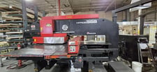 55 Ton, Amada Vipros #568, CNC Turret Punch, 62 Stations, 60" x 80", 60" throat, 4.5" hole max, Amadan 04-PC