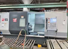 Haas #ST-45, CNC Lathe, 34.5" Swing, 44" Centers, 6.5" Bar, 18" Chuck, 40 HP, 1,400 RPM, 2023