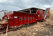 Rotochopper #EC-256, Horizontal Wood Grinder, 350 HP, 4500 hours, 2023