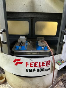 Feeler #VMP-800-APC, vertical machining center, 32.3" X, 20.5" Y, 19.9" Z, 10000 RPM, 15 HP, Cat 40, 30