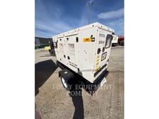 27 KW Caterpillar #XQ35KVA, portable diesel generator, 480 Volts, 3 phase, Tier 4F, trailer mtd, 2020