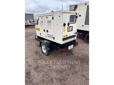 27 KW Caterpillar #XQ35KVA, portable diesel generator, 480 Volts, 3 phase, Tier 4F, trailer mtd, 2021