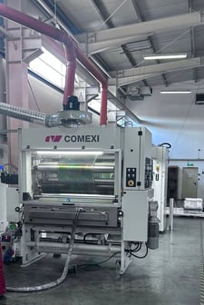 52.4" Comexi #SL2-MB, Thermal Laminator, 1640 FPM, 39.4" unwind diameter, 3" & 6" core, 2021