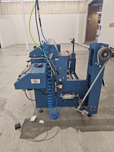 60" Rosenthal #SM-60, straight knife sheeter, razor slitting, 4 razor holders, dancer arm