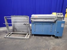 36" Rosenthal #WA-S-3-HIBEVAA, straight knife sheeter, integral & shafted unwinds, dancer roll