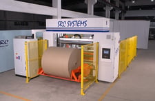 SRC Systems #TDW-HD, two drum slitter rewinder, 72"-120" width, 72" rewind diameter, 5000 FPM, new