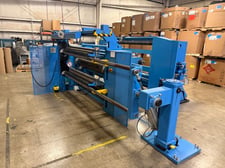 65" Kampf #Starslit, duplex slitter rewinder, 2000 FPM, 24" rewind diameter, 1" min. slit, 2011