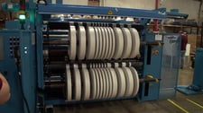 65" Kampf #Starslit, duplex slitter rewinder, 2000 FPM, 24" rewind diameter, 1" min. slit, 2011