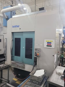 Brother #TC-32B-QT, CNC Tapping Center, 21.7" X, 15.7" Y, 16.3" Z, 16000 RPM, BT30, 26 ATC, 2-Pallet, 230V