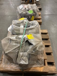 25 HP 3525 RPM ABB #1LE24212DA113AA3, Squirrel Cage Motor, Frame 284TS, TEFC, 575 Volts, 3-Ph., 60 Hz (3
