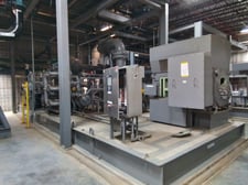 4,000 HP Frick #TDSH408L, Screw Compressor Package, LNG/Swing Stage, Teco Westinghouse Driver, 4,160 V., 600
