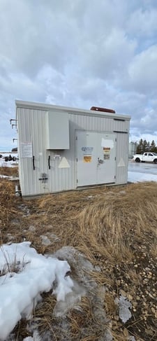 99 HP Air & Gas Compression Systems / Gardner Denver #E25DG, Screw Compressor Package, Cummins G8.3c Driver