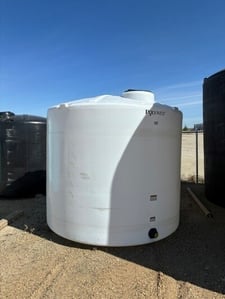 3,000 USG POLYWEST #VT2500, Polyethylene Storage Tank, 102" diameter x 94" H, 3-Year Warranty, 2026 (2